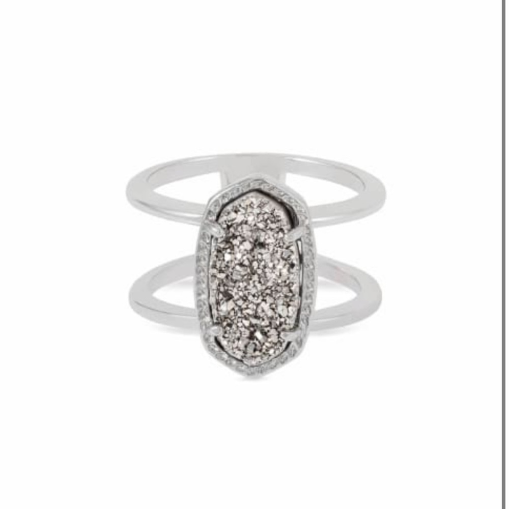 Kendra Scott Silver Elyse Ring NWT